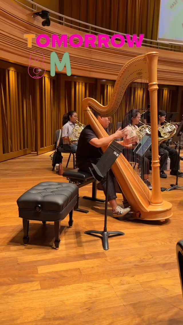 It’s tomorrow! We can’t wait to present a stage of passionate young musicians showcasing their music