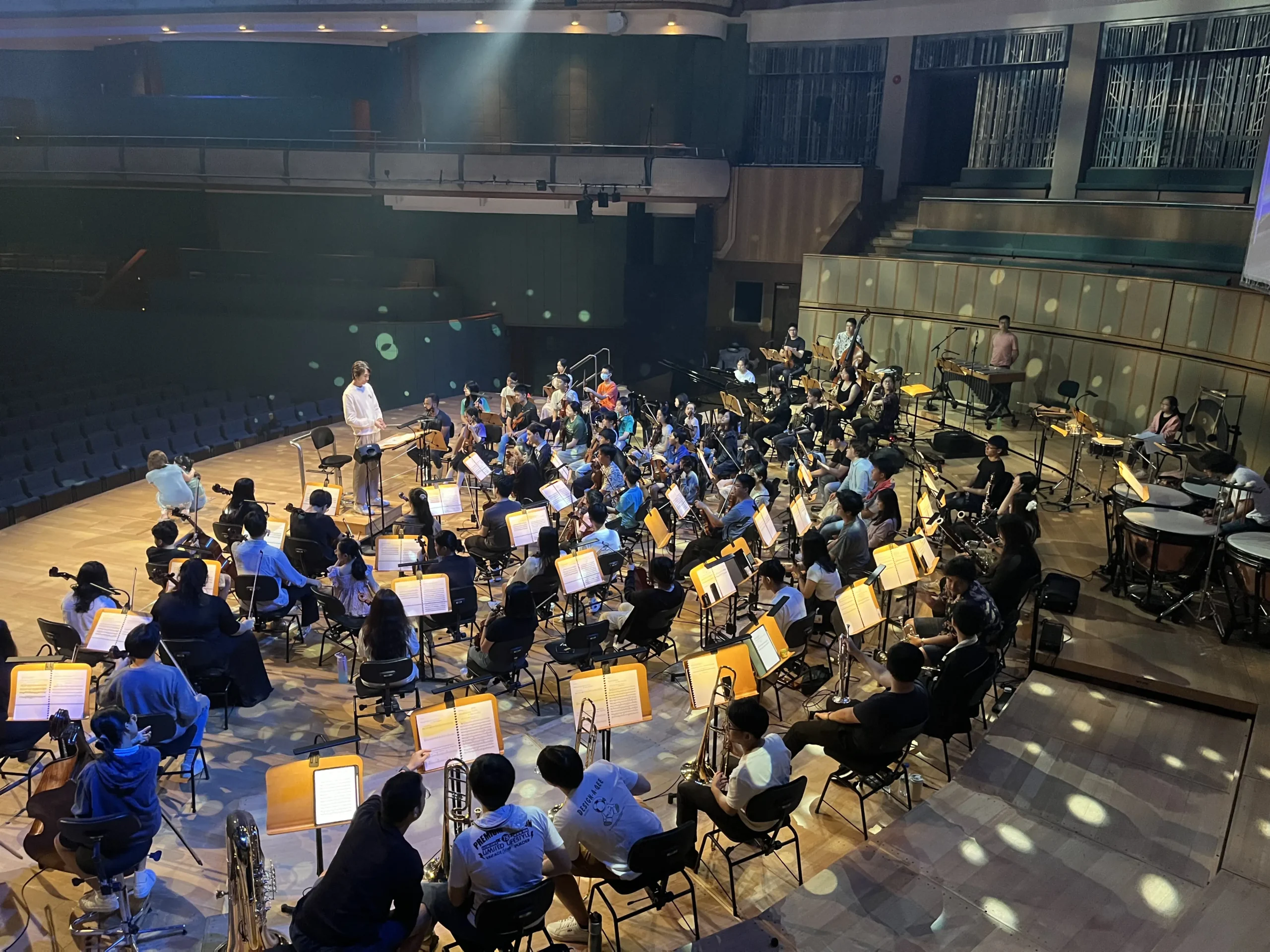 SYPO performing at Esplanade Concert Hall