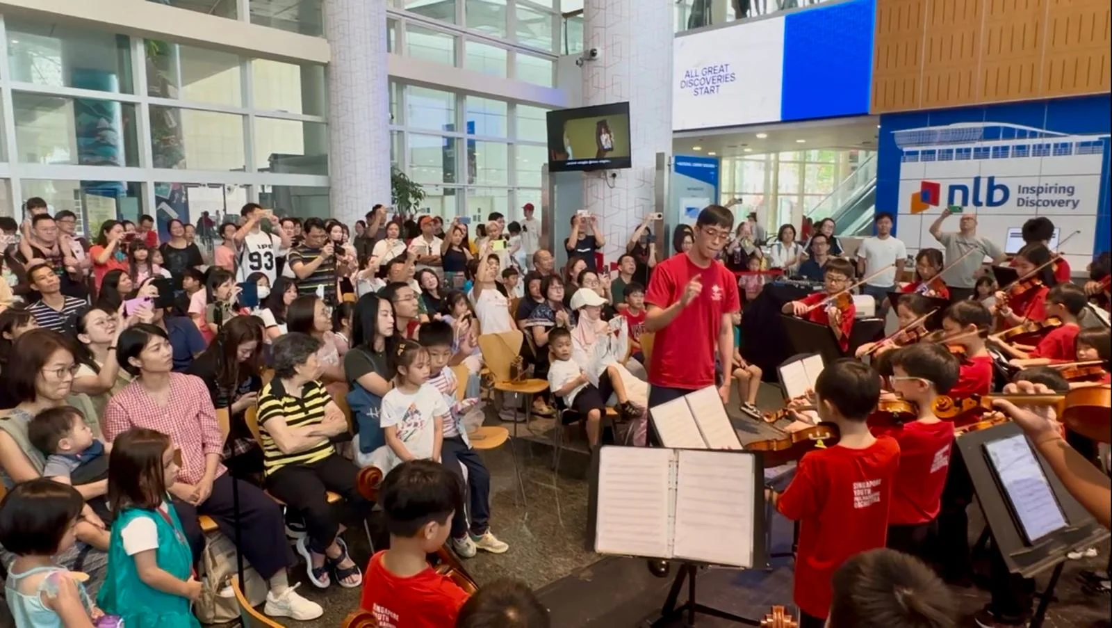 Performance at the National Library Building